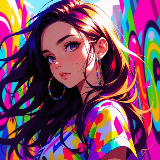 Text to Image AI effects generated image