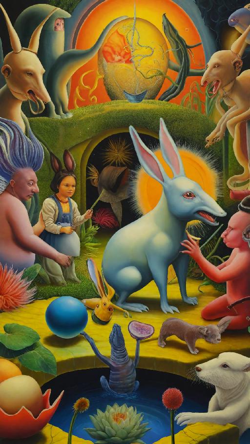 Image to Image AI effects generated image