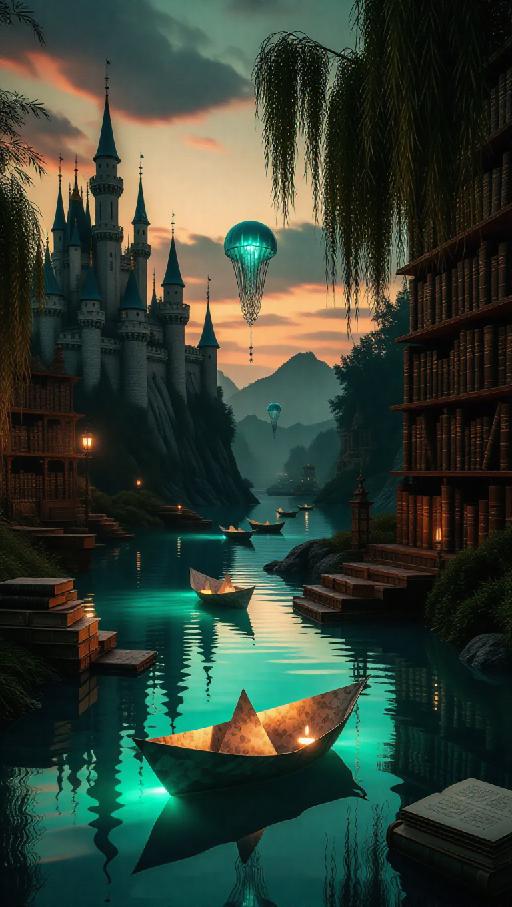 Text to Image AI effects generated image