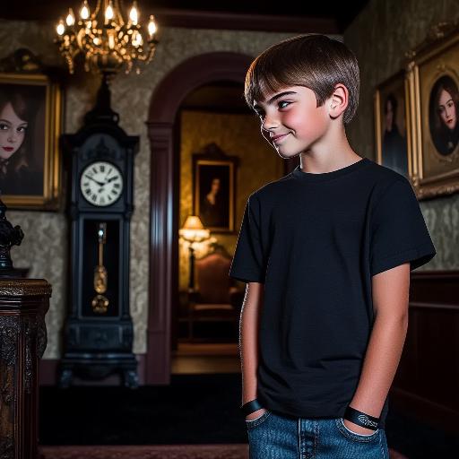 Ha... get out of that one. AI effects generated image