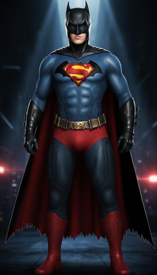 All-Star Superbat (First Suit) AI effects generated image