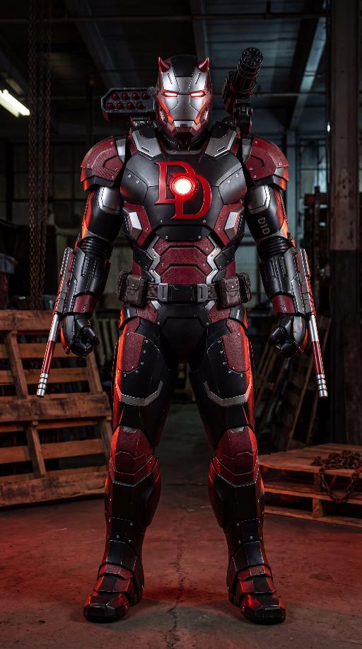 Dare Machine (Second Suit) (Book 1) AI effects generated image