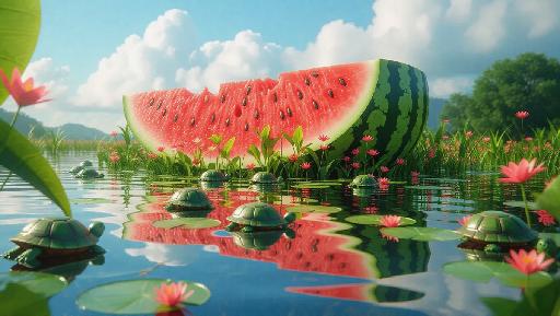 Text to Image AI effects generated image