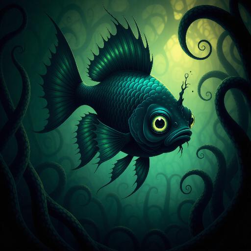 Text to Image AI effects generated image