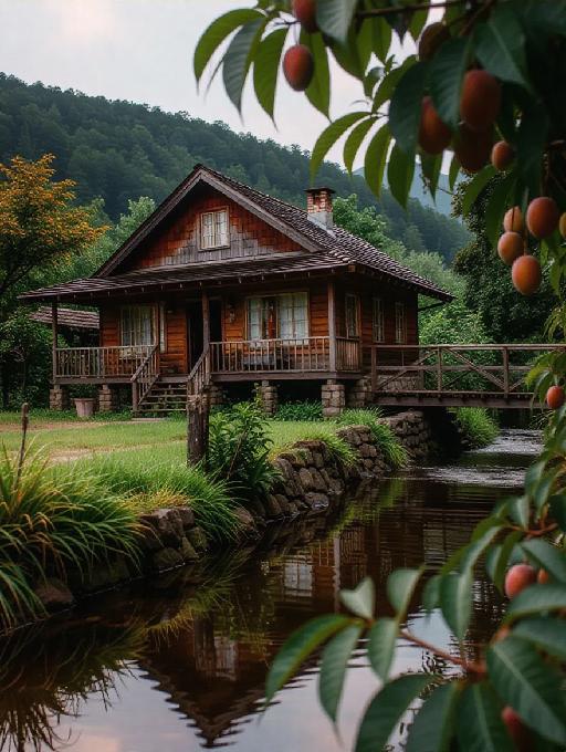 house AI effects generated image