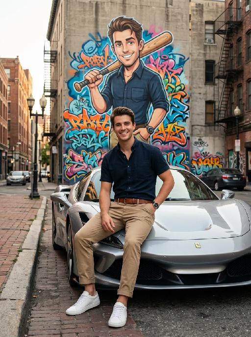 Cars - Graffiti AI effects generated image