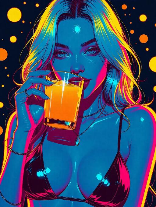 Text to Image AI effects generated image