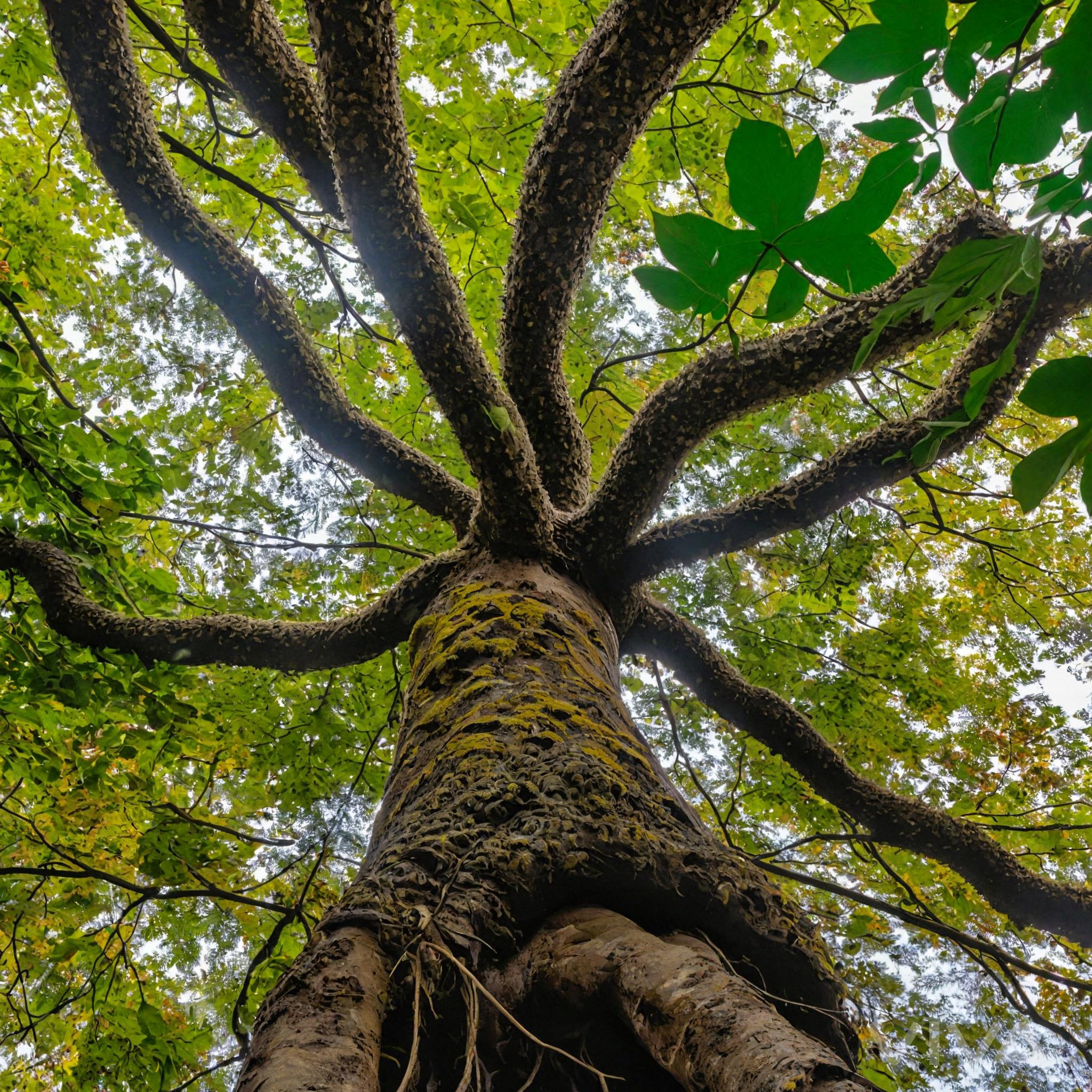 AI-Generated Lush Forest, Vibrant Tree & Serene Nature Images | vivago.ai