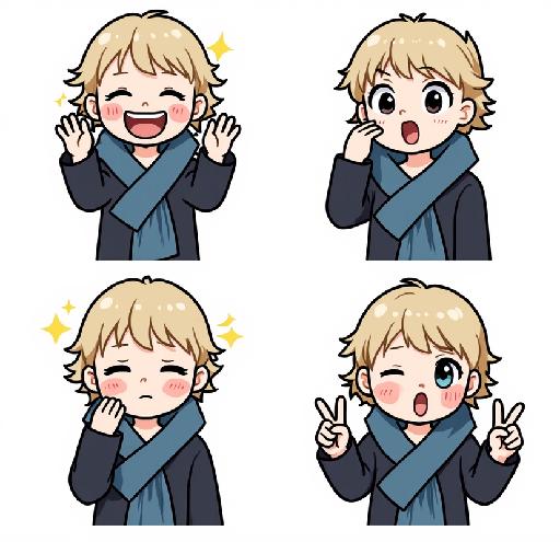 Taylor, Now in Emoji! AI effects generated image