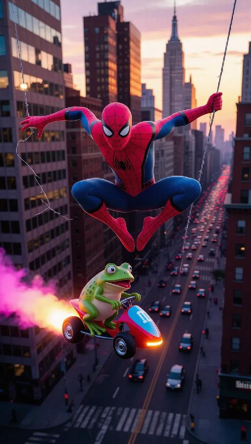 Text to Image AI effects generated image