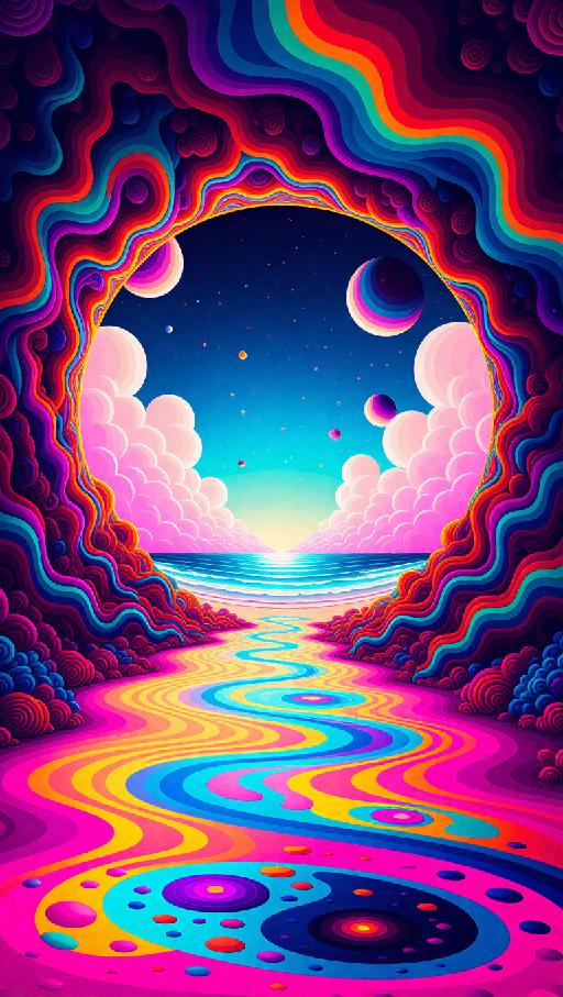 Text to Image AI effects generated image