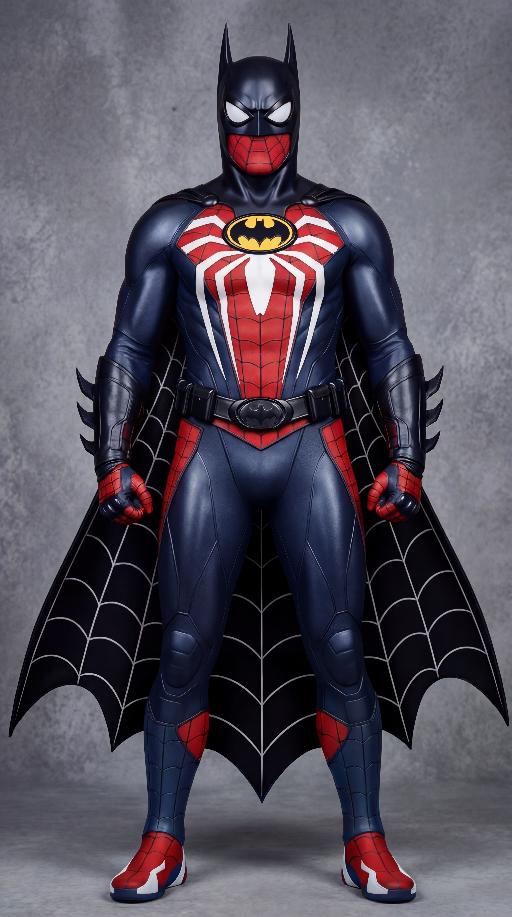 Spider-Knight (Prime Earth) AI effects generated image