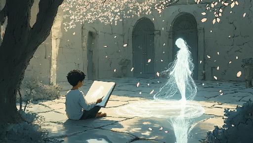 Text to Image AI effects generated image