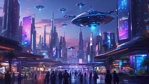 Text to Image AI effects generated image