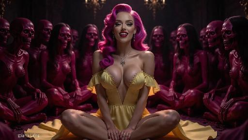 Text to Image AI effects generated image