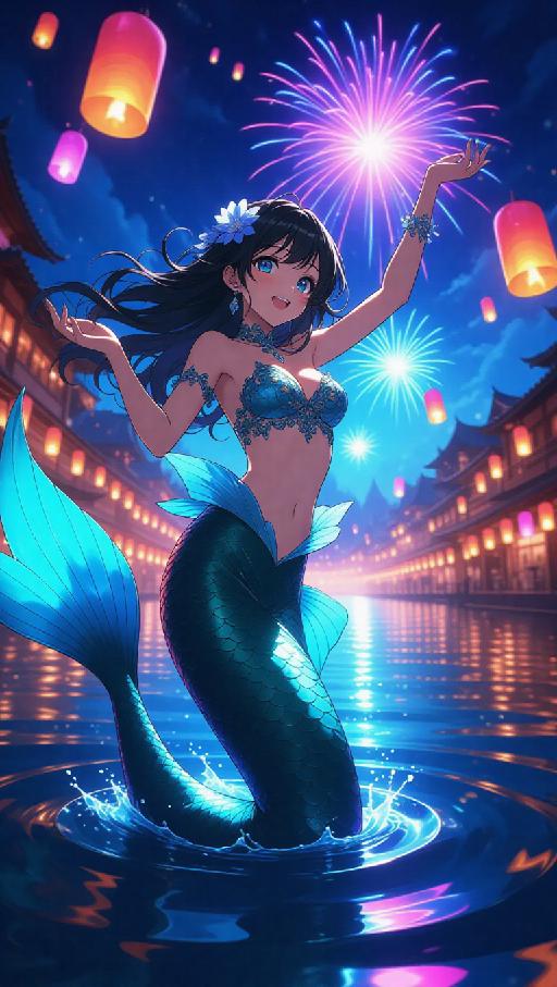 Text to Image AI effects generated image