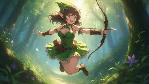 Text to Image AI effects generated image