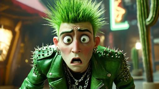 Text to Image AI effects generated image