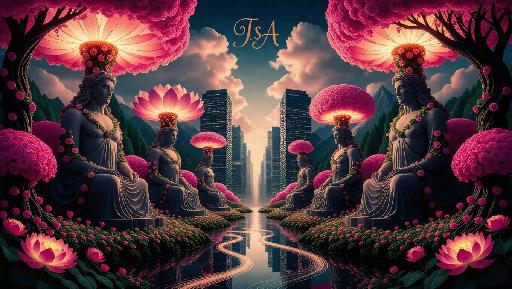 Text to Image AI effects generated image