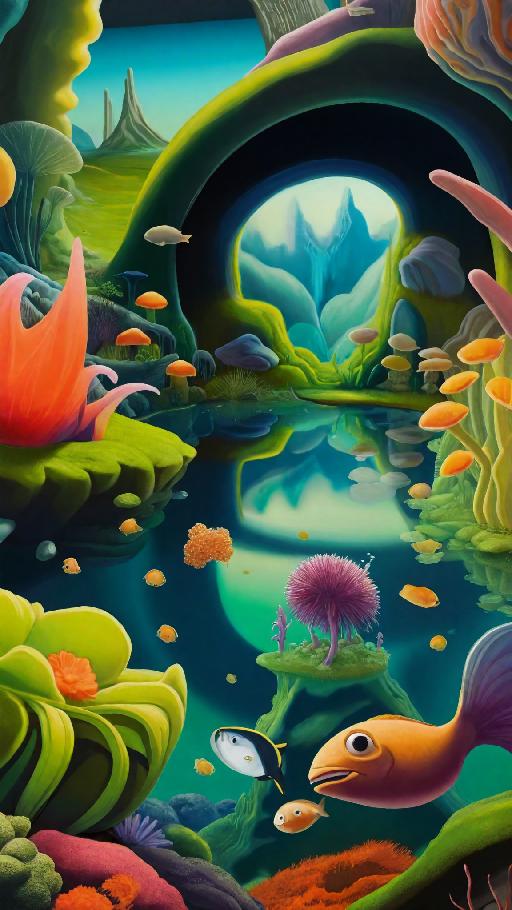 Image to Image AI effects generated image