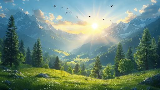 Text to Image AI effects generated image