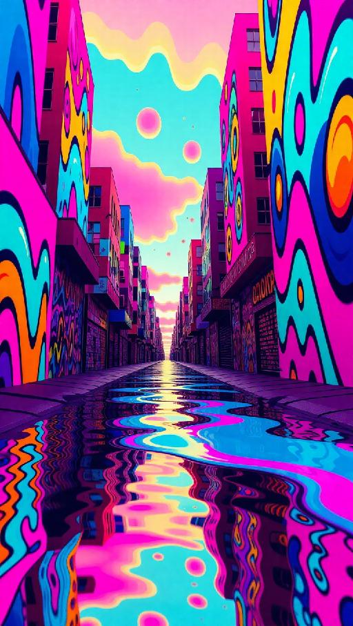 Text to Image AI effects generated image