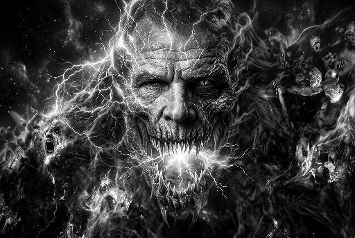 Parazzzax Noir of Earth-1 (2) AI effects generated image
