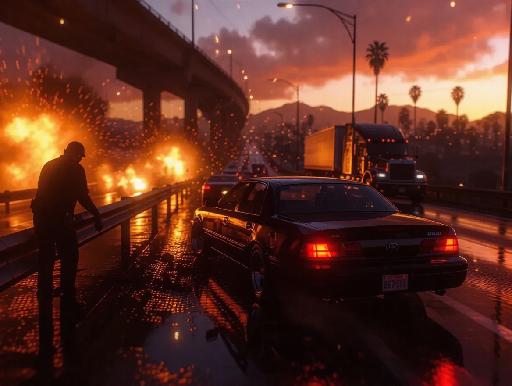 Text to Image AI effects generated image