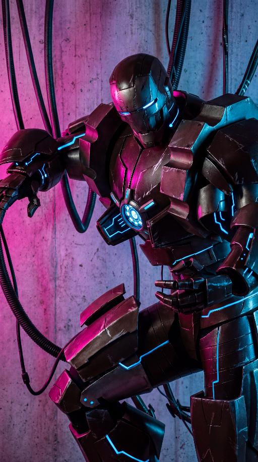 Iron Metropolitan AI effects generated image