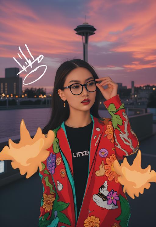 AI Image Style AI effects generated image