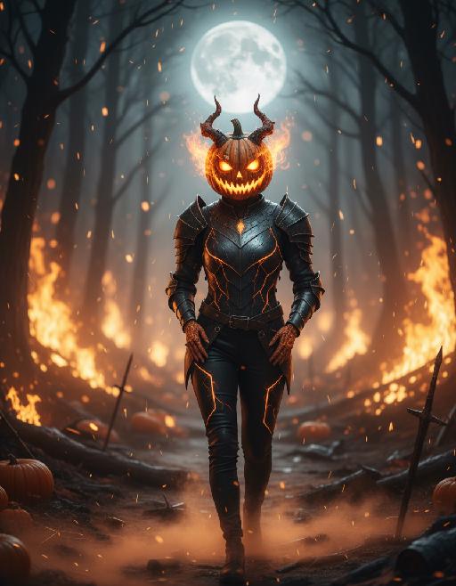 Ghost fusion AI effects generated image