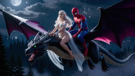 Text to Image AI effects generated image