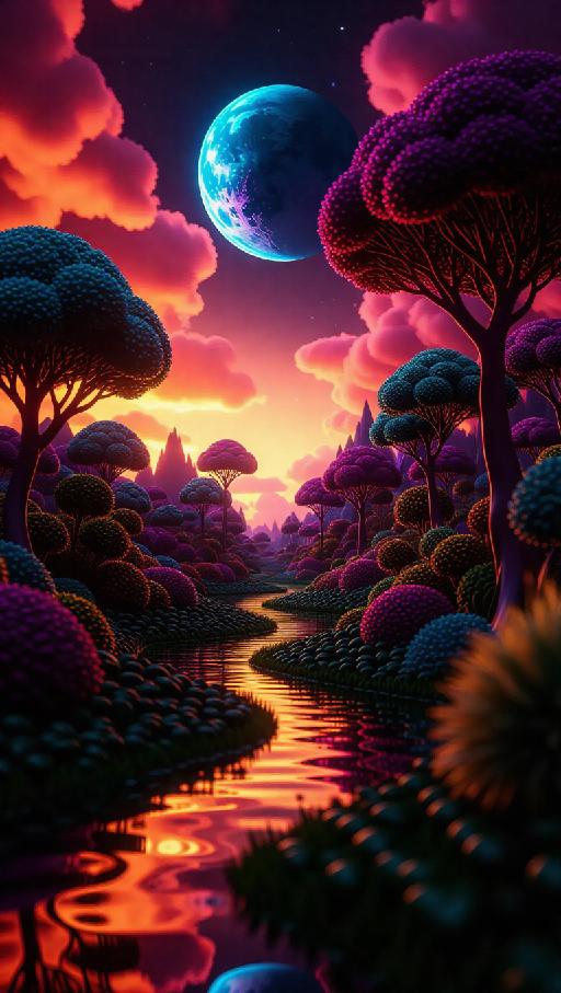 Text to Image AI effects generated image