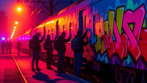 Text to Image AI effects generated image