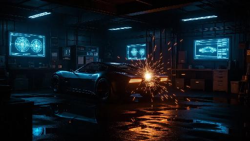 Text to Image AI effects generated image