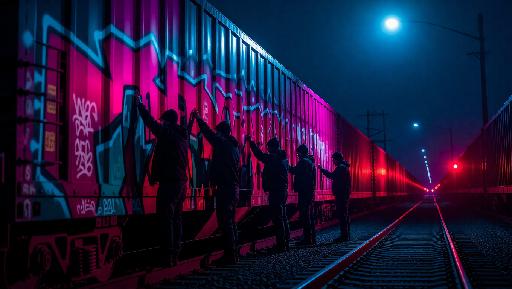 Text to Image AI effects generated image