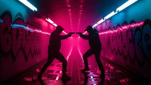 Text to Image AI effects generated image