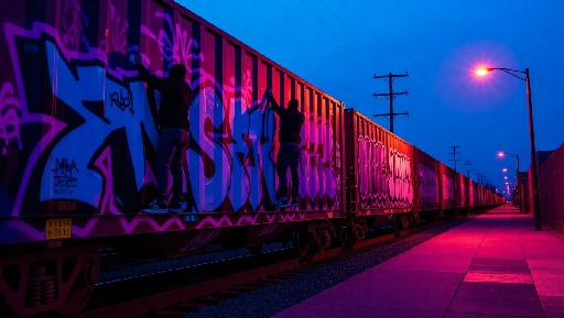 Text to Image AI effects generated image