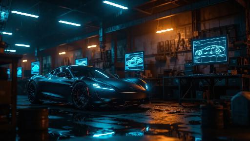 Text to Image AI effects generated image