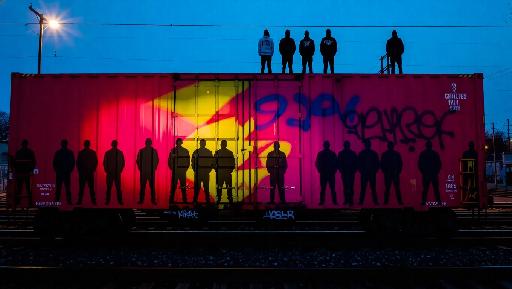 Text to Image AI effects generated image