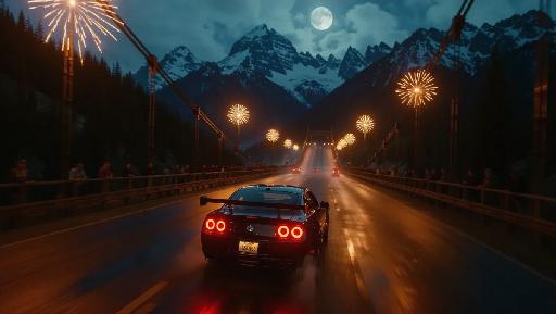 Text to Image AI effects generated image