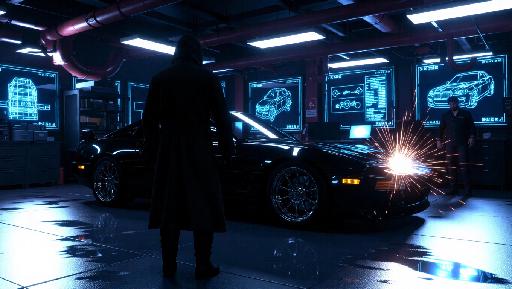 Text to Image AI effects generated image