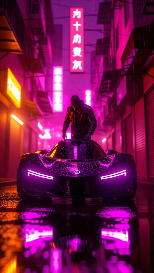 Text to Image AI effects generated image