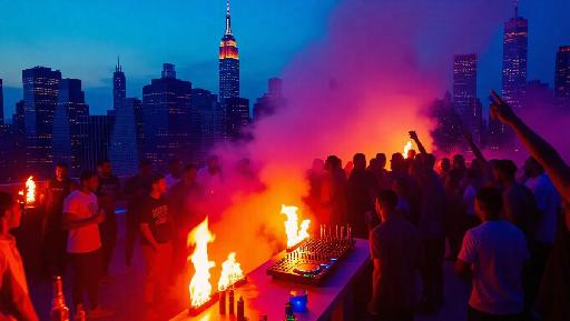 Text to Image AI effects generated image