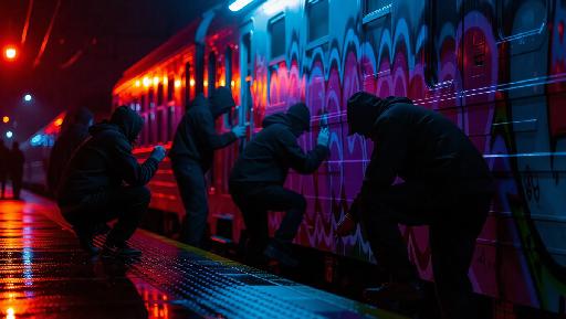 Text to Image AI effects generated image