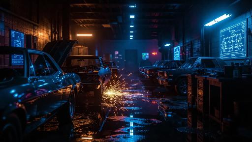 Text to Image AI effects generated image