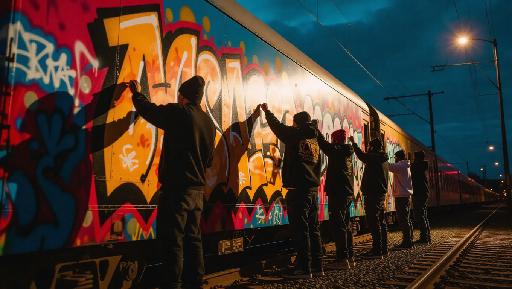 Text to Image AI effects generated image