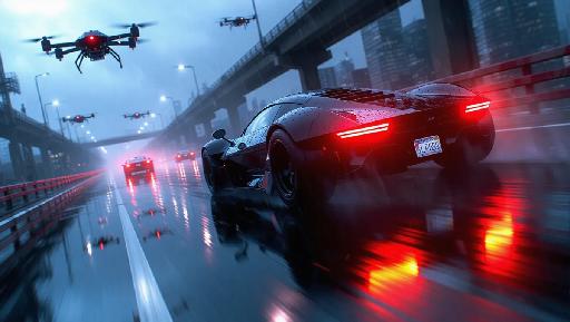 Text to Image AI effects generated image