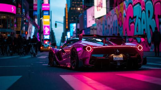 Text to Image AI effects generated image