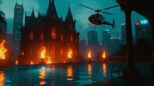 Text to Image AI effects generated image